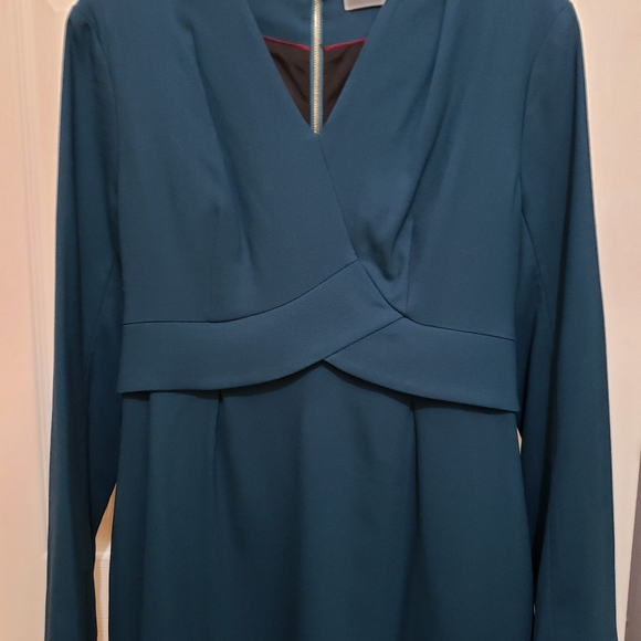 The Fold London Wool Crepe Sheath Dress Size UK 10 - Picture 4 of 12